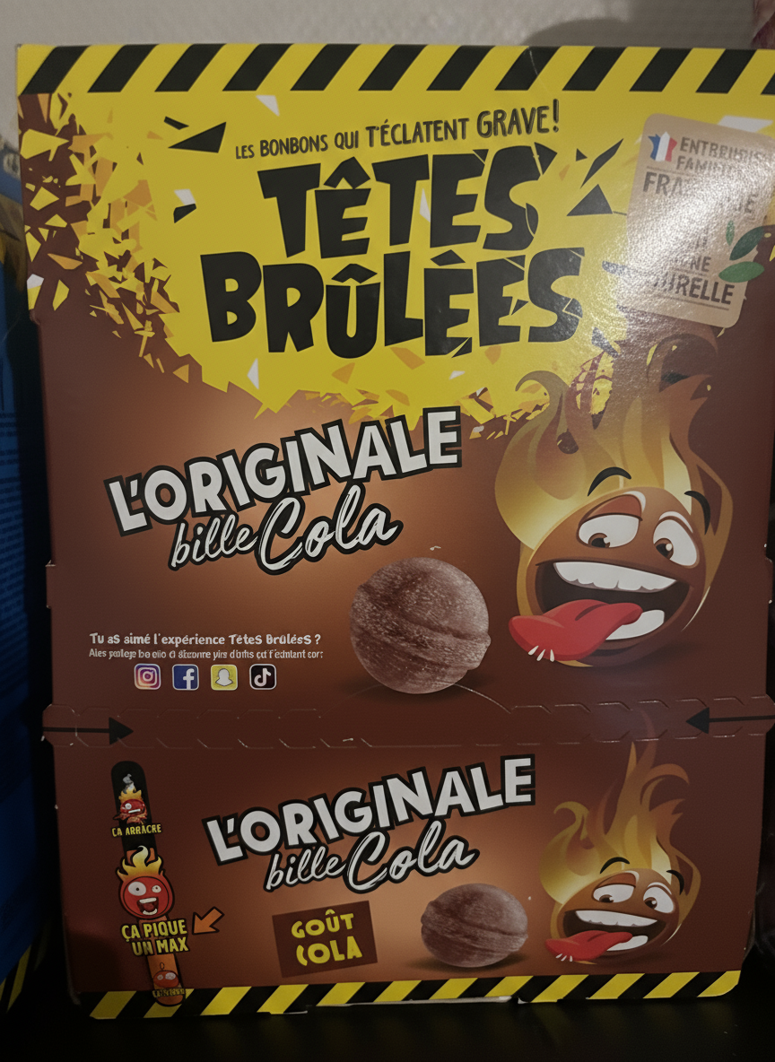 Têtes Brûlées L'Originale bille Cola