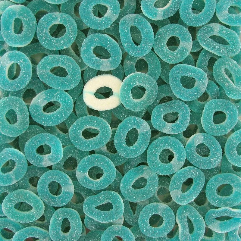 Anneaux Framboise Acidulés - 100g