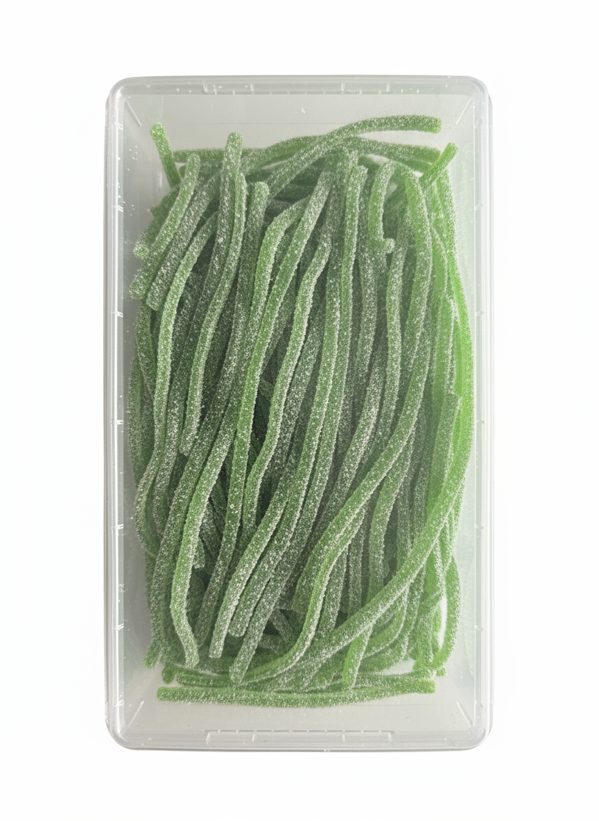 Bonbons feuilles vertes