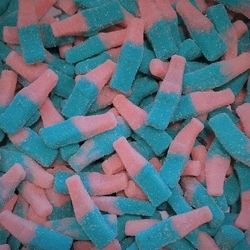 bouteille fizzy roses et bleus - 100g