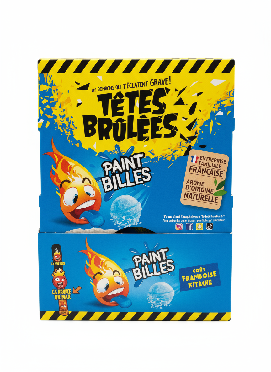 Têtes Brûlées Paint Billes - photo nettoyée